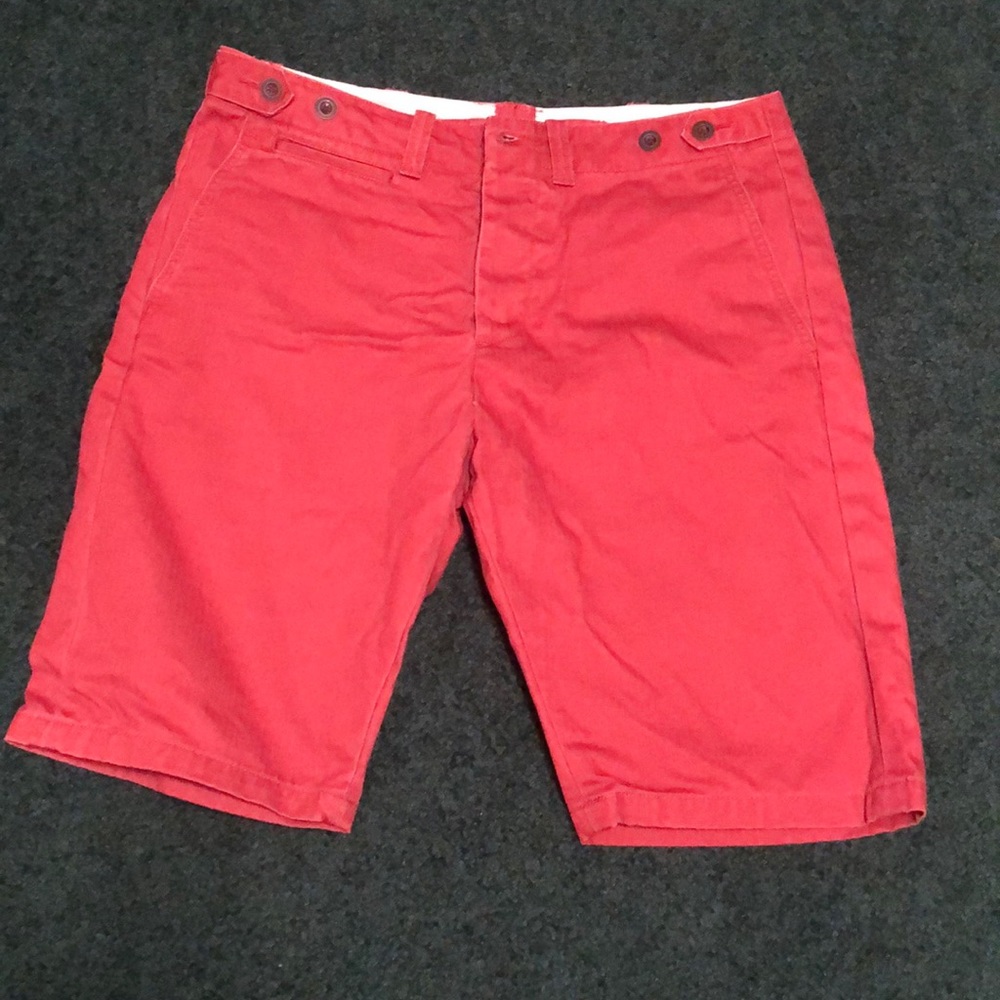 Red Levi’s shorts 32 new never worn